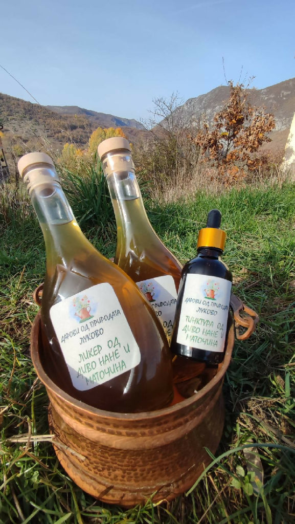 Ликер од диво нане и маточина 250ml