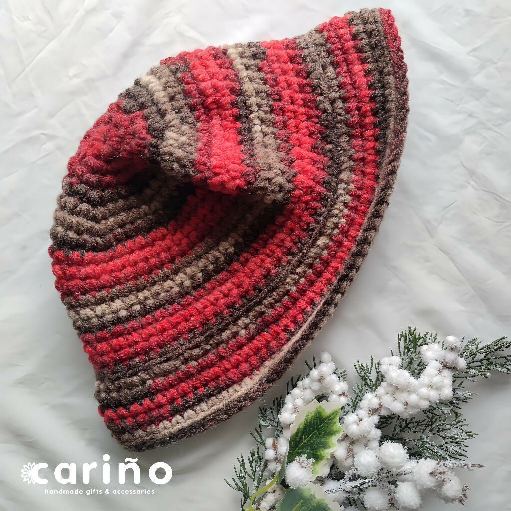 Зимски шарени шешири (земјени тонови)