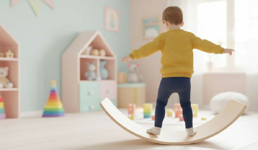 Мултифункционална Дрвена Баланс Даска – Светот на играта без граници!