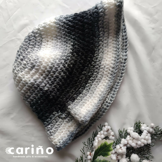 Зимски шарени шешири (црно-бело-црвено)