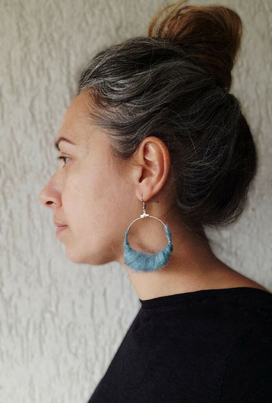 Обетки во азурна боја