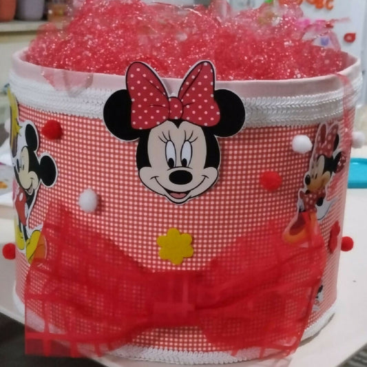 Хартиена роденденска торта - Minnie mouse