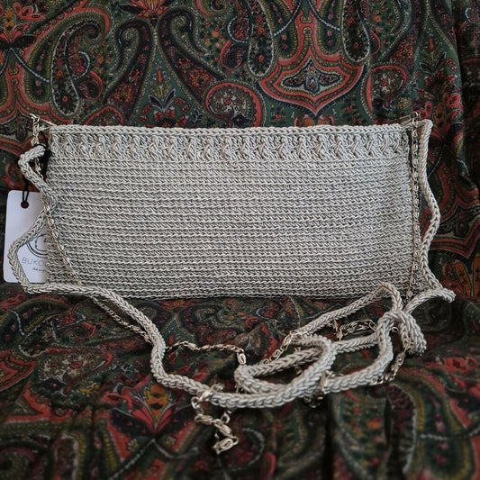 Сребрена плик ташна