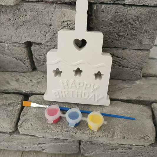 Гипсена фигура - Happy Birthday